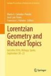 Lorentzian Geometry And Related Topics - Geloma 2016 Malaga Spain September 20-23 Hardcover 1ST Ed. 2017