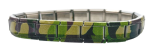 9MM Camo Italian Charm Starter Bracelet Discontinued