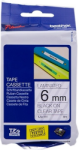 Brother Laminated 8M X 6MM Tape - Black On Clear