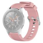 Vertical Grain Watch Band For Galaxy Watch 46MM Pink