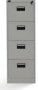 Linx Steel 4 Drawer Filing Cabinet