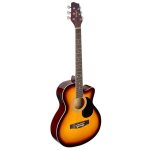 Stagg SA20ACE Sunburst Auditorium Acoustic Guitar W Eq