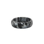 Nano Women's Silicone Rings - Black Camo 8