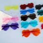 1PC Heart Shaped Glasses Love Glasses Men's And Women's Peach Heart Glasses Party Supplies