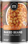 M Baked In Sweet Chilli Sauce Beans
