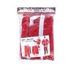 Santa Claus - Christmas Accessories - Full Suit - Small To Medium - 2 Pack