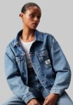 Calvin Klein Boxy Denim Jacket - Denim Light