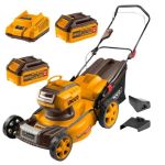 Ingco - Cordless Lawn Mower 40V With 2 X 5.0AH Battery & Charger