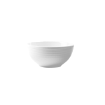 - Embossed Lines Cereal Bowl Choose From 5 Colours - Whisper White Set Of 4