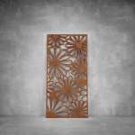 Laser Cut Screen - Design 087 - 2000 X 1000 X 20 Rust Coat Indoor