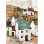 FSC2393 Printed Wall Hanging Prints Country Scene