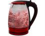 Mellerware 1.8L Glass Kettle Colour:red 2200W