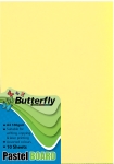 A4 Pastel Board Yellow 10 Pack