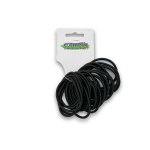Hair Elastic Ring Tie 24 Pack Black