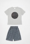 PoP Candy Tee And Short Set - Grey