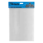 Butterfly Book Cover – A5 50M Clear Pre-cut Plastic 10’S – SCH132