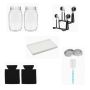 Kitchen Reusable Germination Sprouting Mason Jar Kit 10 Piece