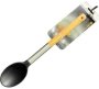 Black Long Rice Spoon Steel Cooking Spoon Kitchen Tool Set Pack Of 1