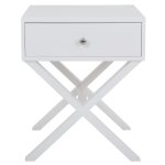 Xxx Bedside Table White