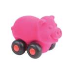Rubber Pig On Wheels