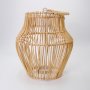 Vietnamese Sphere-shaped Rattan CANDLE HOLDER LANTERN
