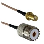 Industrial Plug Connectors Industrial Connectors To Sma Male Plug & Female Jack Straight Connector Rf Jumper Pigtail Cable 6INCH