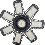 1PC LED Garage Light 6500K Hight Lumen Garage Light Garage Lights Ceiling LED WITH3/4/5+1/ 7+1 Adjustable Panels LED Shop Lights