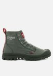 PALLADIUM Pampa Hi Dare Boot - Olive Night