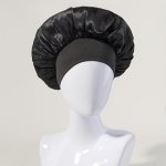 Sleep Bonnet Soft Silk Bonnet With Elastic Band For Curly Hair Satin Bonnet For Women Sleep Hair Care Breathable Silk Seven Colo