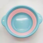 Collapsible Silicone Water Basin Portable Foldable Wash Bowl For Home Camping And Travel