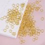 100PCS Stainless Steel Split Rings Openable Rings Connectors For Jewelry Making Diy Components 4-10MM