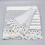 Striped Summer Fouta - Grey / Ash Grey