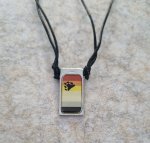 Bear Flag Pendant
