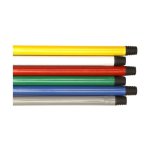 Metal Mop Handle – Threaded Hygiene – 1.2M – Colour Options