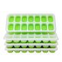 Ice Cube Tray Ice Trays 4 Pack Small Silicone For Freezer With Scoop Box