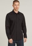 G-star Raw Marine Slim Shirt Ls - Dk Black