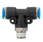 AirCraft Pu Hose Fitting Tee 6MM-1 8" M