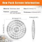 Coffee Accessories Espresso Puck Screen V2 0.8MM 53.3MM
