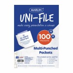 Marlin Unifile Pocket 100PK A4