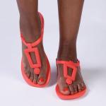 Lisa Ladies Link Sandals - Red - 8