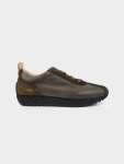 Henry Leather Suede Lace Up - Olive brown - 10 Dark Olive
