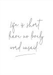 Quote 3 Art Print