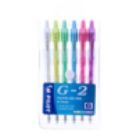 Pastel Gel Pens 6 Pack 0.7MM