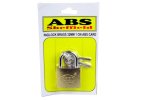 Padlock Brass 32MM 1 On Abs Card
