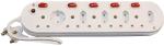 MicroWorld 10 Way Multi-plug With Switch