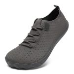 Dlwkipv Barefoot Shoes Men Wide Toe Box Running Zero Drop Grounding Non Slip Sports Trail Athletic Footwear Walking Workout Ligh