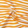 Cotton Twill Stretch Striped Yellow 13232