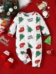 Santa Baby Christmas Romper Gender Neutral