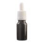 10ML Black Glass Aromatherapy Bottle With Pipette - White 18/60