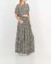 Long Tiered Fiesta Skirt Spot - L